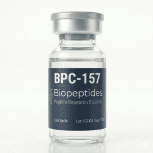 BPC-157 peptide injectievloeistof voor herstel en genezing.